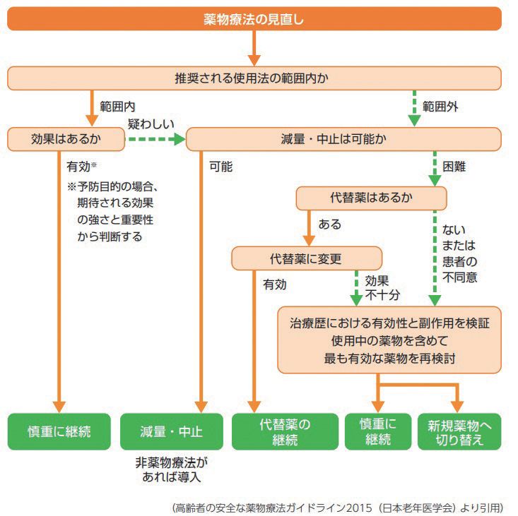 高齢者の安全な薬物療法ガイドライン